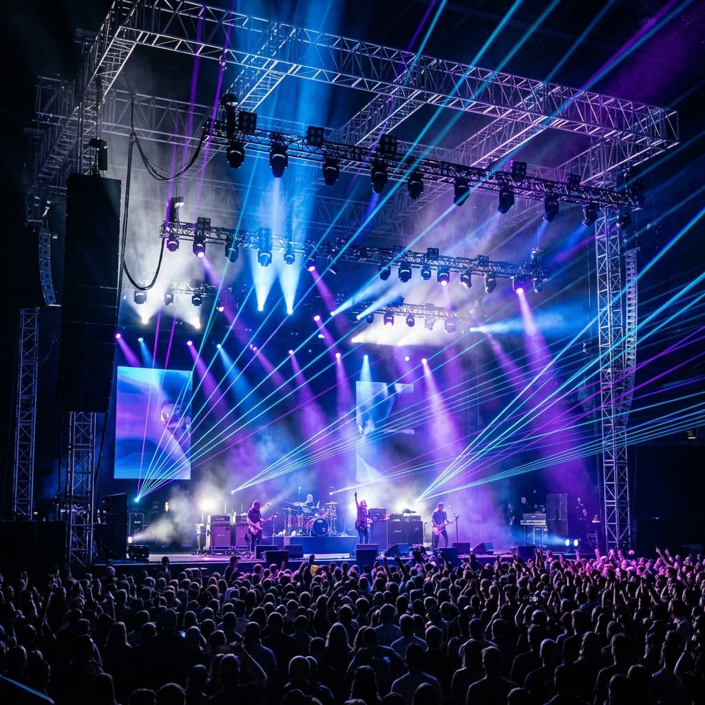 Stage Lights Background